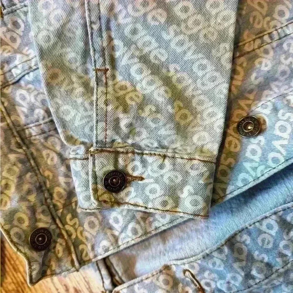 Brooklyn Cloth MFG Co denim blue Jean savage button up jacket women size Medium‎ - Picture 6 of 9